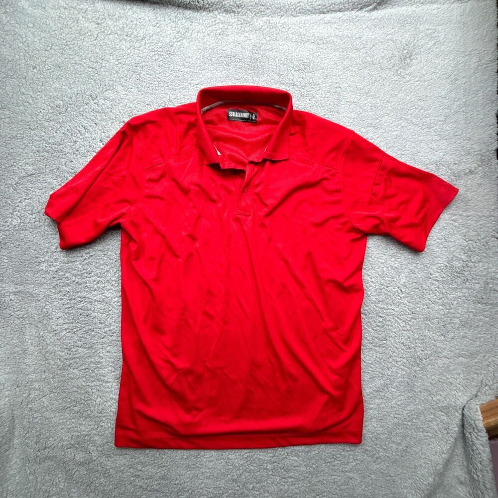 Blackhawk! Polo Mens XL Red Short Sleeve Tactical Shirt‎